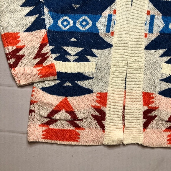 NWOT - Unbranded Women’s Aztec Design Cardigan - Picture 2 of 7
